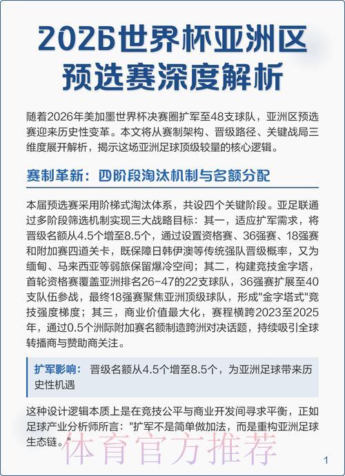世界杯预选赛强势稳定队伍深度解读